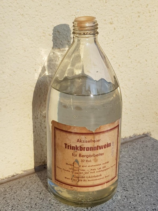 Greizer Likörfabrik, 1 Liter, 1,60 DM