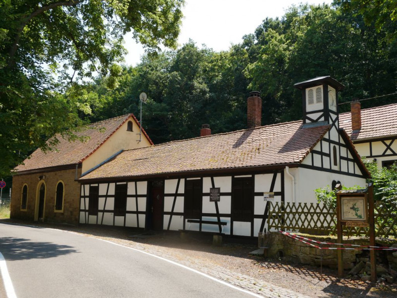 Bet- und Zechenhaus am Moschelandsberg, Obermoschel, RLP (1758/1839).