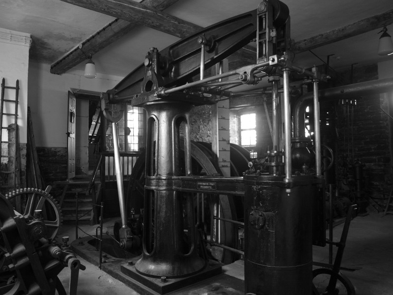 Dampffördermaschine "Alte Elisabeth, Freiberg