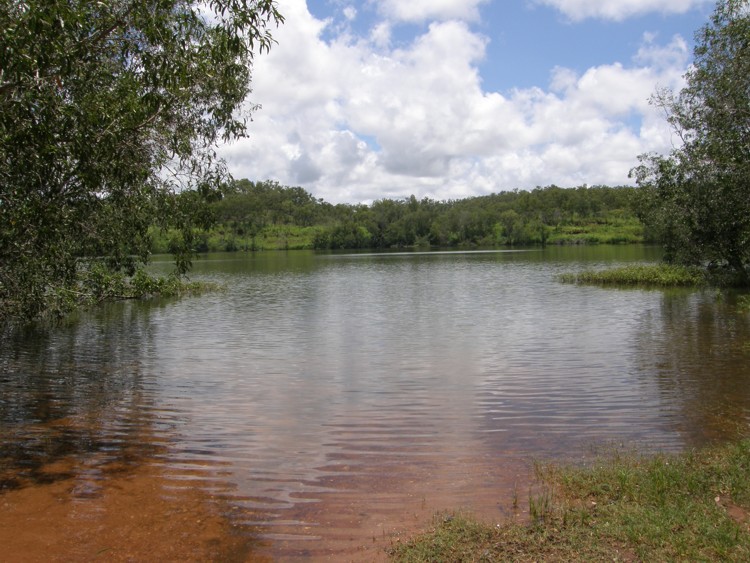 Einer der alten Urantagebaue, Rum Jungle, NT