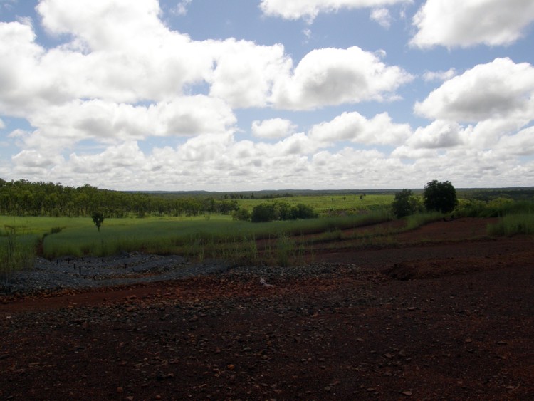 Saniertes Bergbaugelaende, Rum Jungle, NT