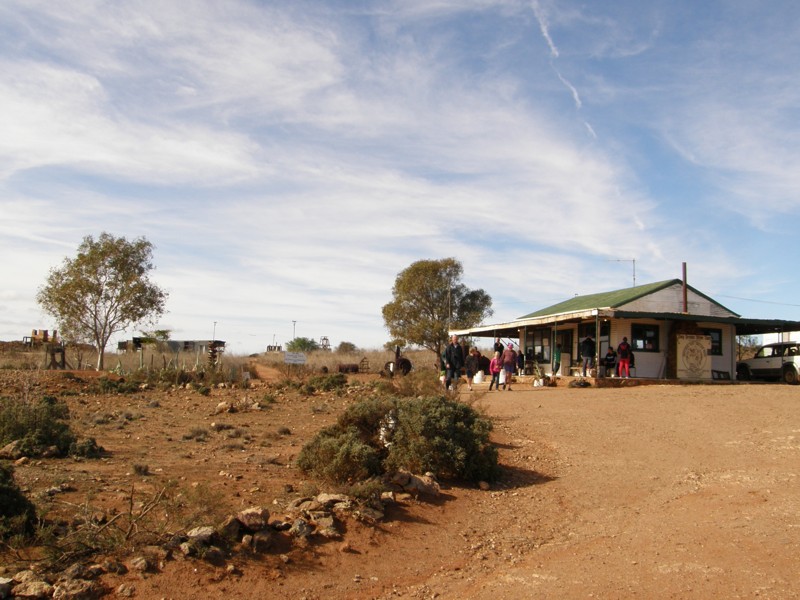 Die Daydream Mine in Silverton. Hier das Huthaus, dann gingen mir die Batterien der Kamera aus. Es war sehr gut besucht, sogar ein Baby war mit untertage.