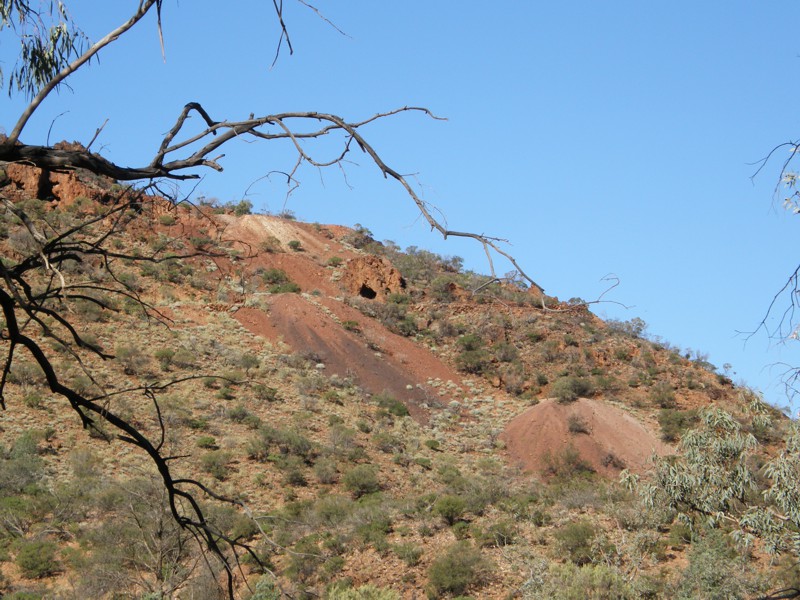 Grube 6 war das bedeutenste Uran (eigentlich Radium) Bergwerk in Arkaroola.