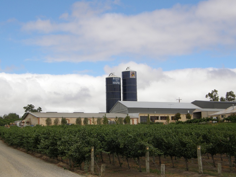 Fluessiges Gold: Die Bird In Hand Winery in Woodside - Ihre Weine sind nach den lokalen Goldgruben benannt.