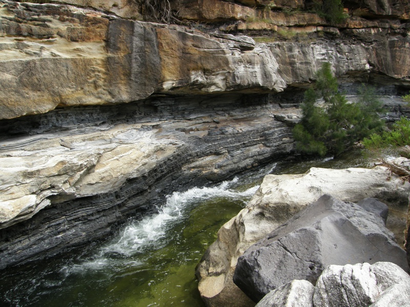 Porcupine Gorge mit permischer Kohle