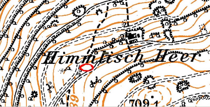 HH_westlich.jpg (172.95 KiB) 18910 mal betrachtet Umgebung Himmlisch Heer vor 1945 (Bildquelle: http://www.landesvermessung.sachsen.de/ias/basiskarte )