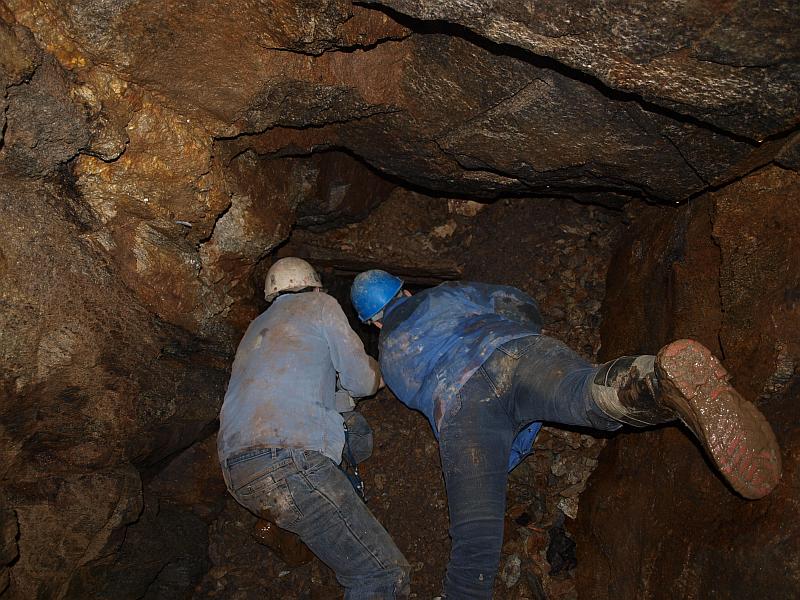 Erkundung des verbrochenen Tagstollens in der Grube &quot;Komm Sieg mit Freuden&quot;, Halsbrücke