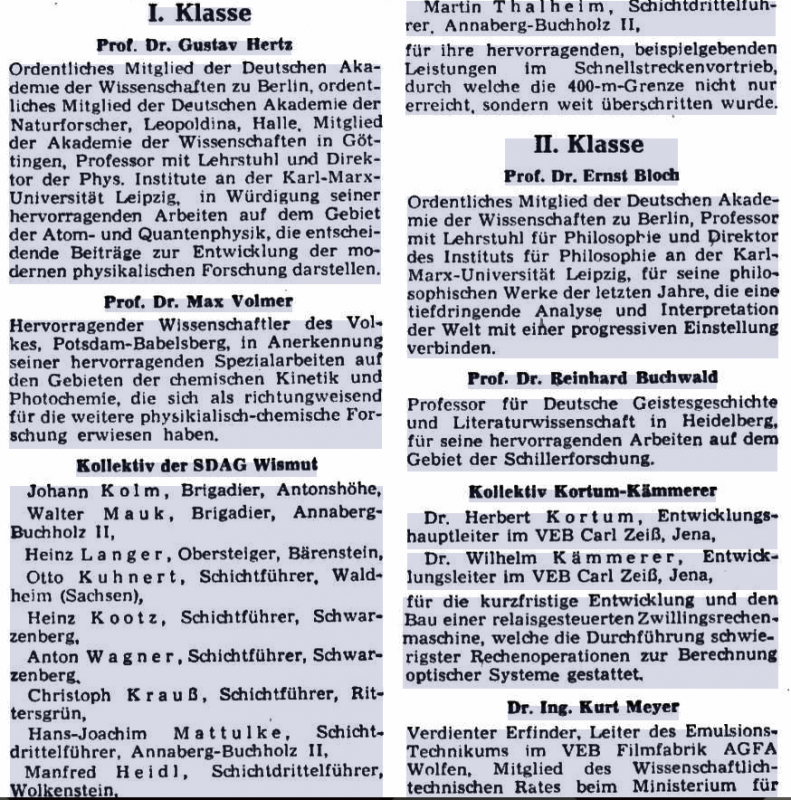 NPT1955-BZ-07.10.1955.png (877.63 KiB) 21120 mal betrachtet Quelle: Berliner Zeitung am 07.10.1955 <br />Nationalpreisträger der DDR 1955
