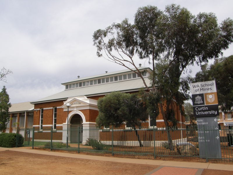 Das WA School of Mines Museum in Kalgoorlie
