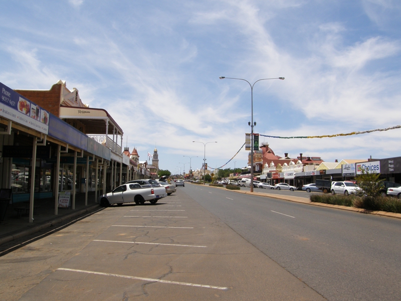 Hannan Street in Kalgoorlie.