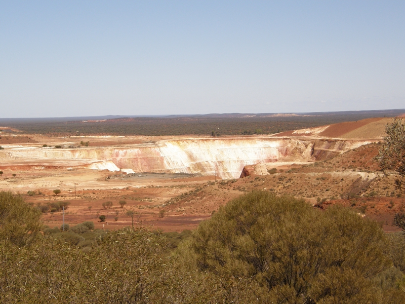 Goldtagebau bei Mt Magnet