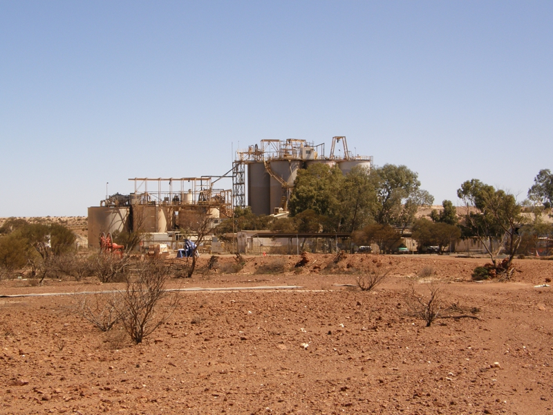 Goldaufbereitung in Mt Magnet