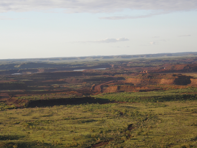 Rio Tinto's Mesa J Tagebau.