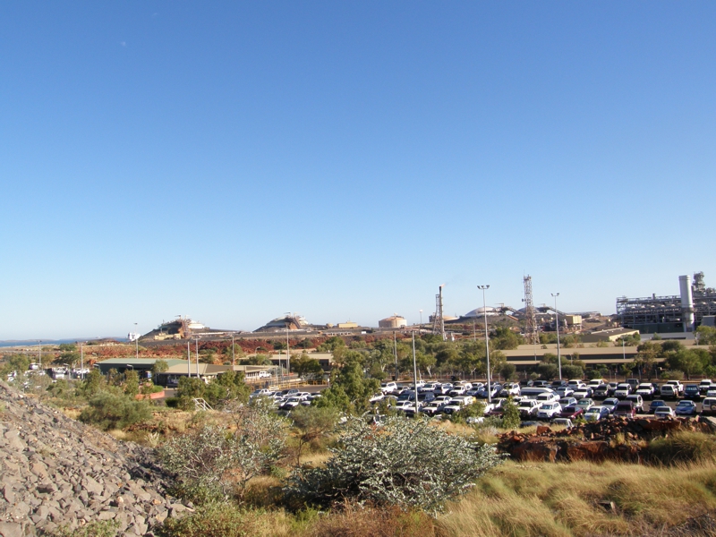 LNG Terminal in Dampier.